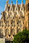 Antoni Gaudis Sagrada Familia basilica Barcelona, Spain. Art Print